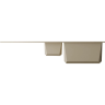 Мойка OMOIKIRI SAKAIME 100-2-CH Tetogranit/шампань 4993897